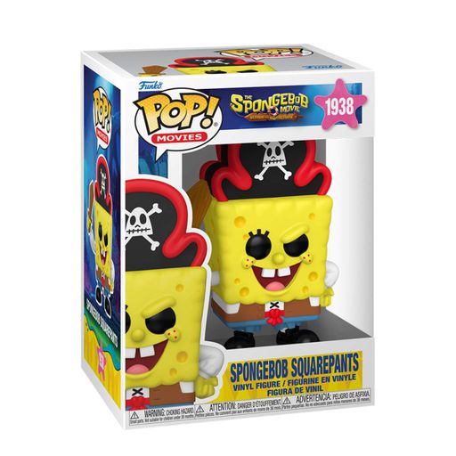 Фигурка Funko Pop Губка Боб Пират SpongeBob Pirate 10 см FP SBQP 1938 (2114215)