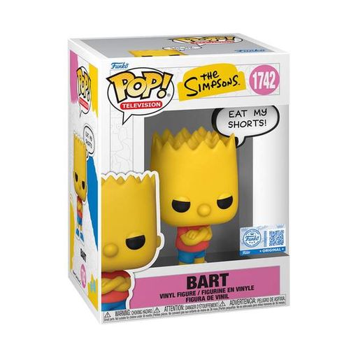 Фігурка Funko Pop Сімпсони Барт The Simpsons Bart 10 см FP S B 1742 (2114867)