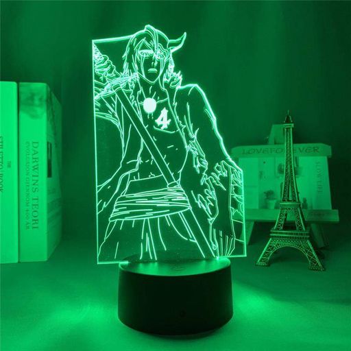 Акриловий 3D Світильник RGB ¦Бліч Улькіорра Сіфер Bleach Ulquiorra Cifer 18 см (2115363)