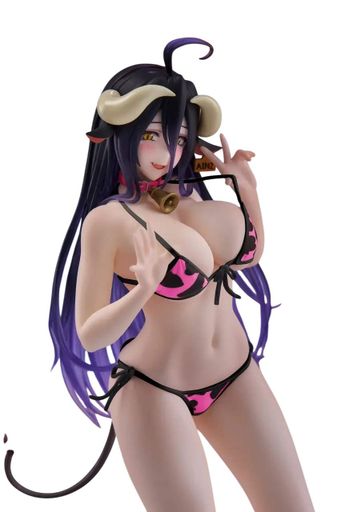 Фигурка Taito Оверлорд Альбедо Overlord Albedo Cow Print Swimsuit 13 см (2115495)