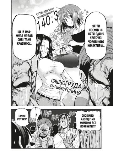 Манга Mal'opus Мальопус Неосяжна блакить Grand Blue українською мовою Омнібус 2 Томи 3–4 ML GB 02 (2115575)