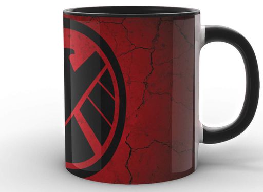 Кружка Geek Land белые Агенты Щ.И.Т Agents of S.H.I.E.L.D. логотип на красном фоне AS.02.008 (2115658)