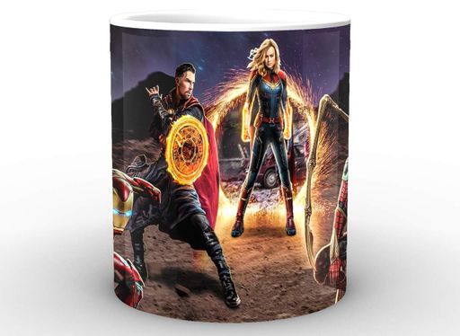 Кружка GeekLand белая Avengers Мстители герои марвел AG.02.014 (2115727)