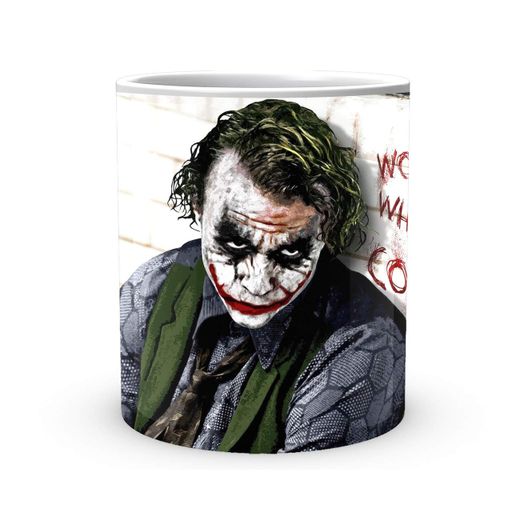 Кружка GeekLand белая Джокер Joker Сидит у стены JK.02.450 (2115789)