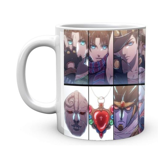 Кружка GeekLand Неймовірні пригоди ДжоДжо JoJo's Bizarre Adventure Герої та їх стенди JJ 02.411 (2115805)