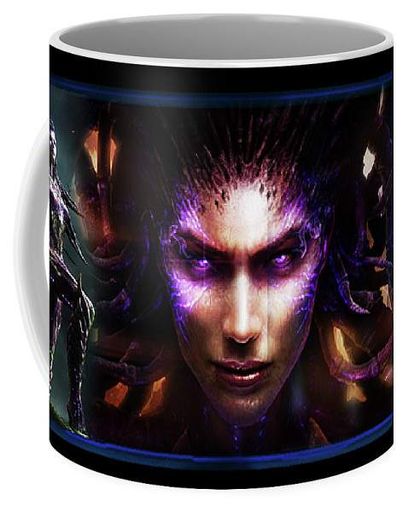 Кружка Старкрафт Starcraft Керриган белая (2115819)