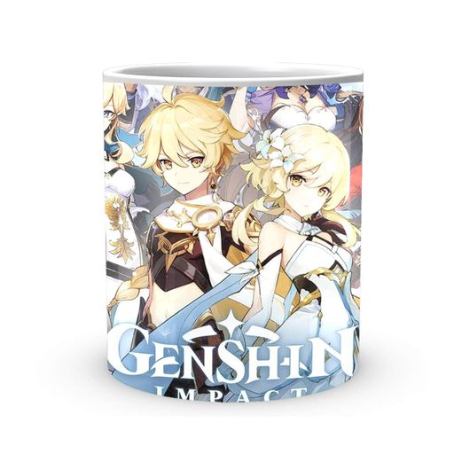 Кружка GeekLand Genshin Impact Геншин Імпакт Джин, Ембер, Ітер, Люмін GN 02.501 (2115833)