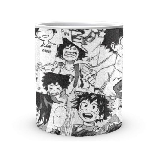 Кружка GeekLand Моя геройская академия My Hero Academia Мидория Черно-беллый коллаж MHA 02.533 (2115847)