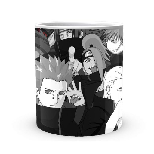 Кухоль Geek Land білий Наруто Naruto Антагоністи Акацукі чорно-біле NA.02.588 (2115864)