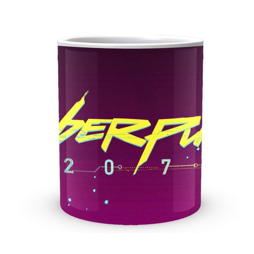 Кружка GeekLand Cyberpunk 2077 Киберпанк 2077 надпись CY 02.583 (2115875)