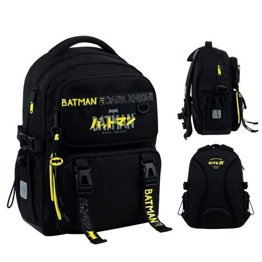 Школьный рюкзак Kite Education DC Comics 13л Черный (DC26-1022M) (2116024)