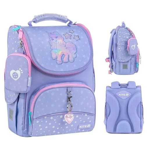 Школьный каркасный рюкзак Kite Education 501 My Little Pony 11.5л Сиреневый (LP25-501S) (2116033)