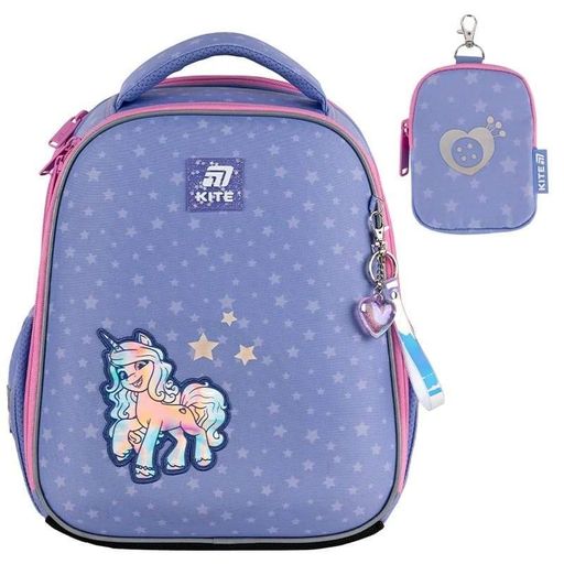 Школьный каркасный рюкзак Kite Education 555 My Little Pony Фиолетовый 14 л (LP25-555S) (2116070)