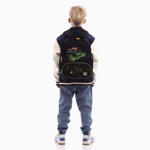 Шкільний каркасний рюкзак GoPack Education 597M-5 Rasing King 12.5л (GO25-597M-5) (2116140)