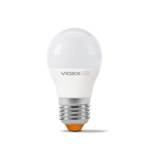LED лампа VIDEX G45e 7W E27 3000K тепле світло 700Lm для загального освітлення (2116142)