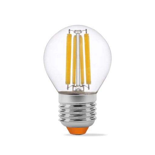 Світлодіодна лампа VIDEX Filament G45F 6W E27 тепле світло 3000K для освітлення житлових приміщень (2116162)