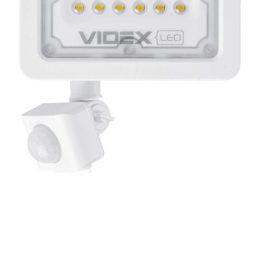 LED прожектор VIDEX F2e 20W 5000K з датчиком руху для освітлення вулиць і територій (2116191)