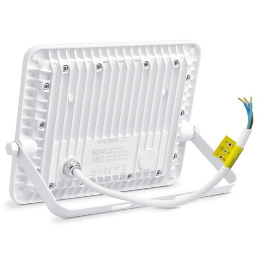 LED прожектор VIDEX 50W 5000K для освітлення вулиць і приміщень денне світло 5000Лм (2116193)