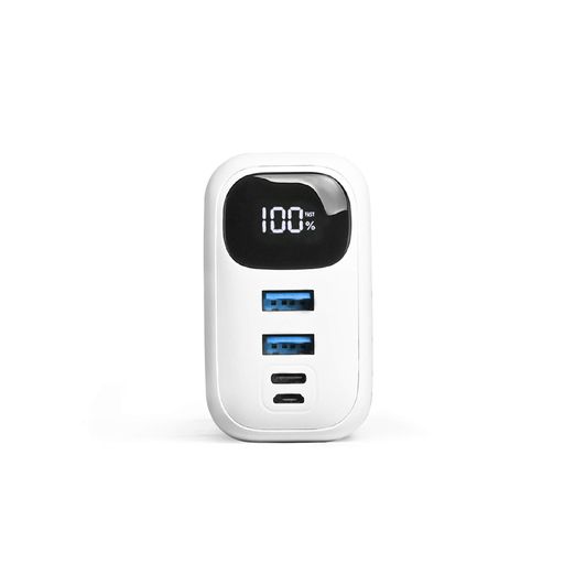 Повербанк VIDEX 30000mAh 22.5W Білий акумулятор для зарядки смартфонів і планшетів (2116252)