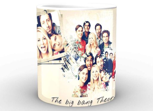 Кухоль Geek Land біла Теорія великого вибуху The Big Bang Theory мультифандом BB.002.26 (2116353)