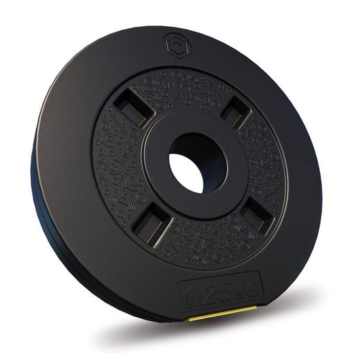 Набір зі штангою та гантелями Besport PowerPro 92кг (гриф 218см) протиударний (2117278)