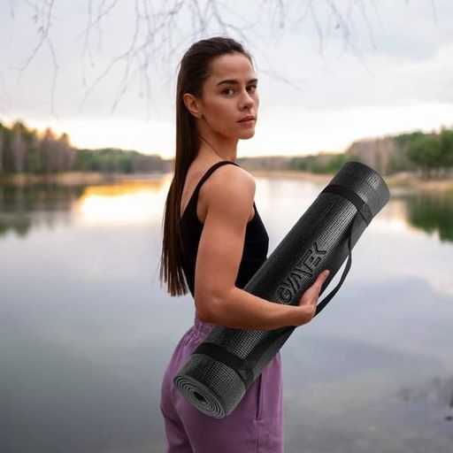 Килимок для фітнесу Gymtek товщиною 0,5см чорний (2117291)