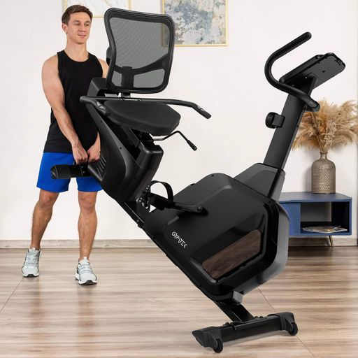 Горизонтальний велотренажер Gymtek XBR5000 магнітний чорний (2117314)