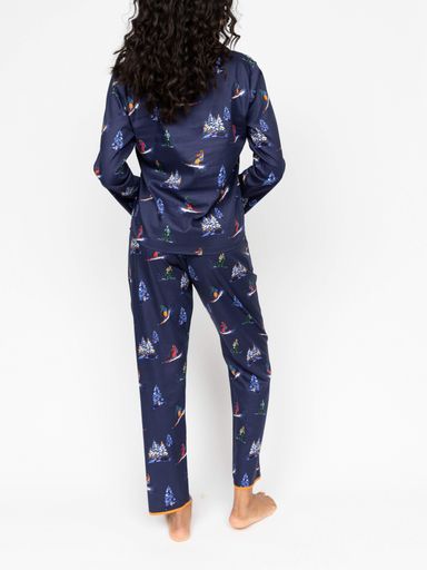 Піжама жіноча Cyberjammies Alpes 0619-0620 8/XS Синій (5051877569546) (2118868)