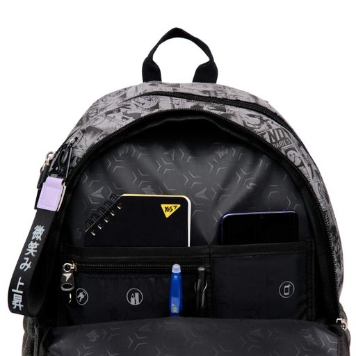 Рюкзак шкільний YES TS-43 Anime Smiley World 43х30х16 см Різнокольоровий (559988) (2118875)