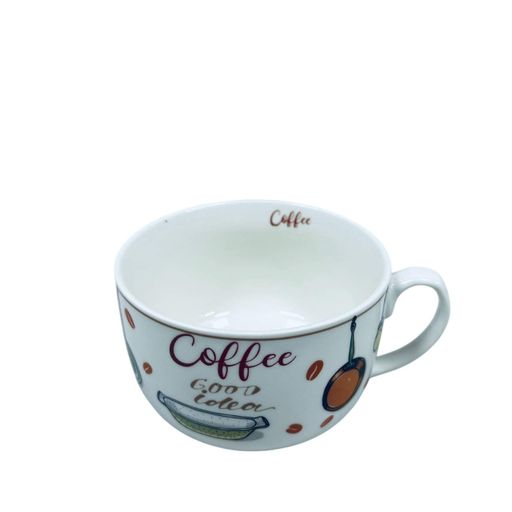 Чашка порцелянова S&T 3186 Coffee good idea 650 мл 12,2x9 см (2118908)