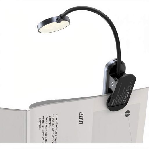 Лампа настільна акумуляторна BASEUS DGRAD-0G Black Silver (2118950)