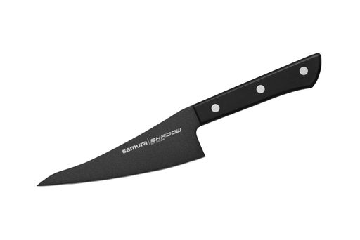 Кухонний ніж універсальний Samura Shadow 146 мм Чорний (SH-0028) (2118978)