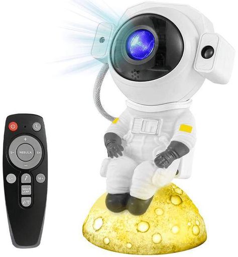 Лазерний проектор нічник зоряного неба Inspire Космонавт WD23 7.5W 40led Bluetooth (2119021)