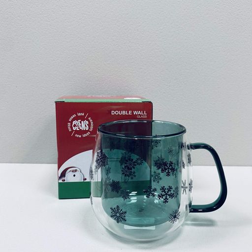 Чашка з подвійними стінками OLens 102-1175 340 мл Зимове небо (2119107)