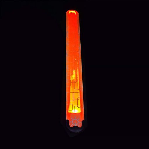 Світлодіодний LED браслет No Brand на руку AY-062 Orange USB акумуляторний (2119143)