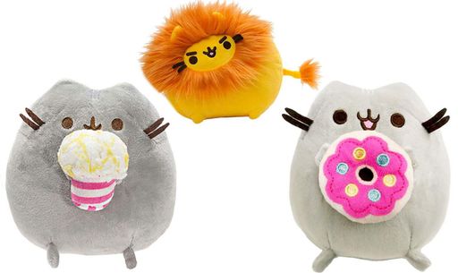 Набір м'яких іграшок 2Life Pusheen cat 3 шт v-12401 (2119242)