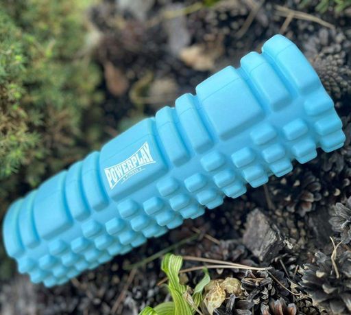 Масажний роллер PowerPlay 4342 Massage Roller 30x10 см Синій (2119315)