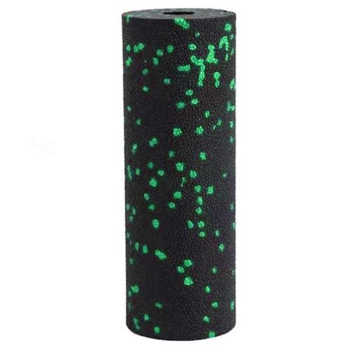 Масажний роллер гладкий PowerPlay PP-4346 Mini EPP Foam Roller 15x5,3 см Чорно-зелений (2119317)