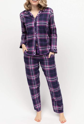 Піжама жіноча Cyberjammies Edie 0465-0466 20/3XL Фіолетовий (5051877525108) (2119353)