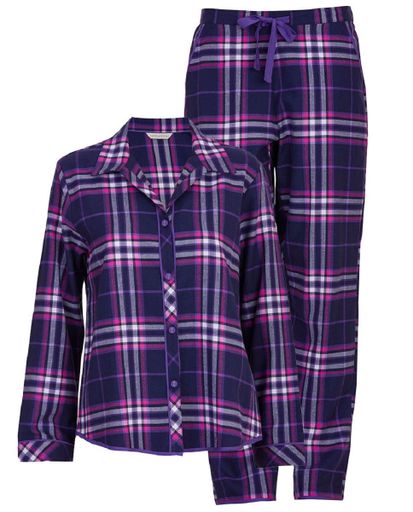 Піжама жіноча Cyberjammies Edie 0465-0466 26/6XL Фіолетовий (5051877525146) (2119355)