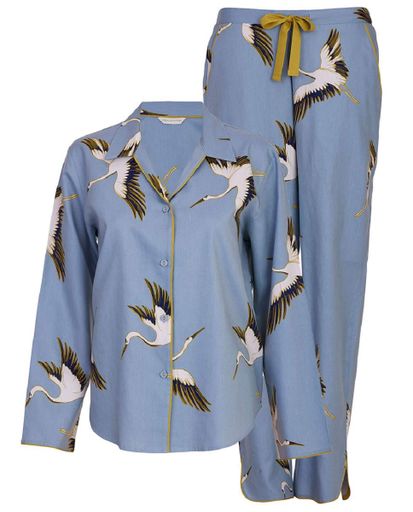 Піжама жіноча Cyberjammies Piper 0420-0421 24/5XL Сіро-білий (5051877521049) (2119387)