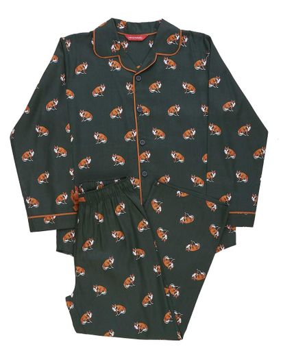 Піжама для хлопчика Cyberjammies Forrest 3008 146 см Зелено-помаранчевий (5051877531352) (2119421)