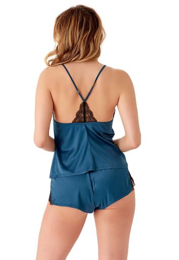 Піжама жіноча Gossard VIP Confession 19511-19512 L Black Teal (ZIK0000026022) (2119599)