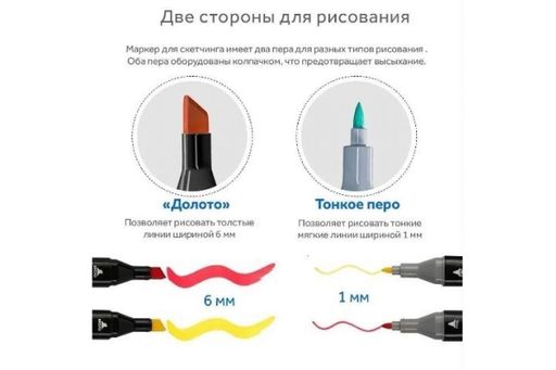 Набір скетч-маркерів Touch Migo 80 шт (2119608)