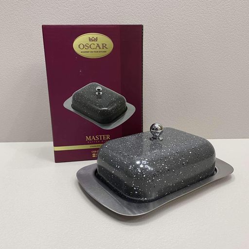 Маслянка з нержавіючої сталі 18,6х12,2х7,5 см Oscar Master OSR-5009/1 (2119610)