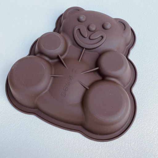 Форма силіконова для випічки Ведмедик 24х24х4,7 см Lessner Chef Choco 10248 (2119673)