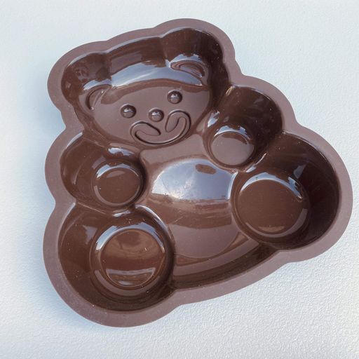 Форма силіконова для випічки Ведмедик 24х24х4,7 см Lessner Chef Choco 10248 (2119673)