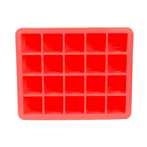Силіконова форма CUMENSS AI-820 Cube 20 Red для льоду (2119776)