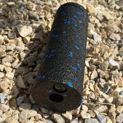 Масажний роллер гладкий PowerPlay PP-4346 Mini EPP Foam Roller 15x5,3 см Чорно-синій (2119780)