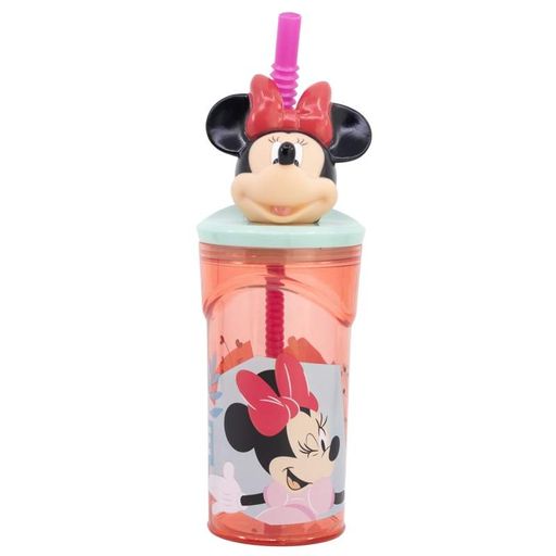 Пляшка з трубочкою Stor Minnie Mouse 360 мл (74466) (2119984)